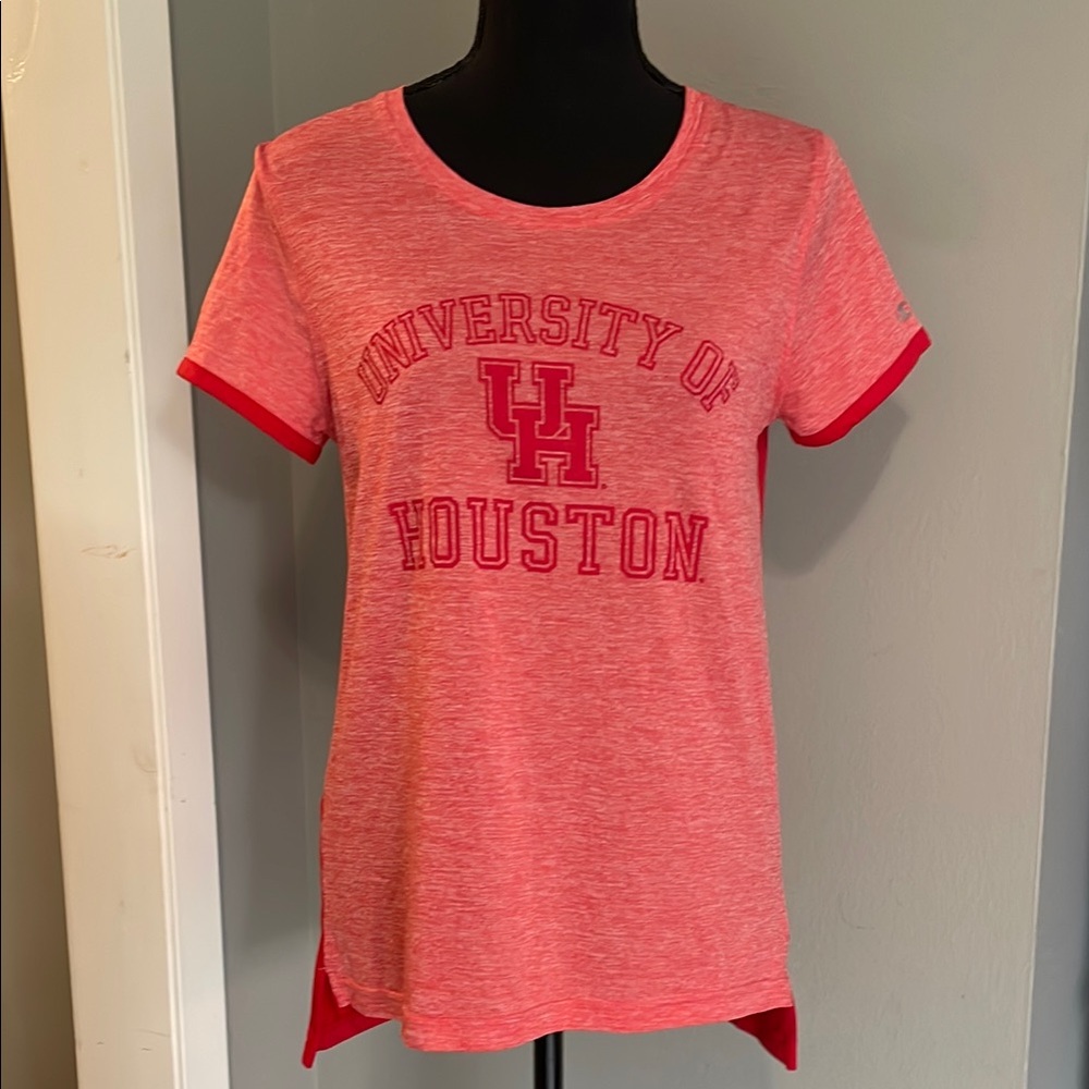 Champion University of Houston Red Relaxed Short Sleeve Tee